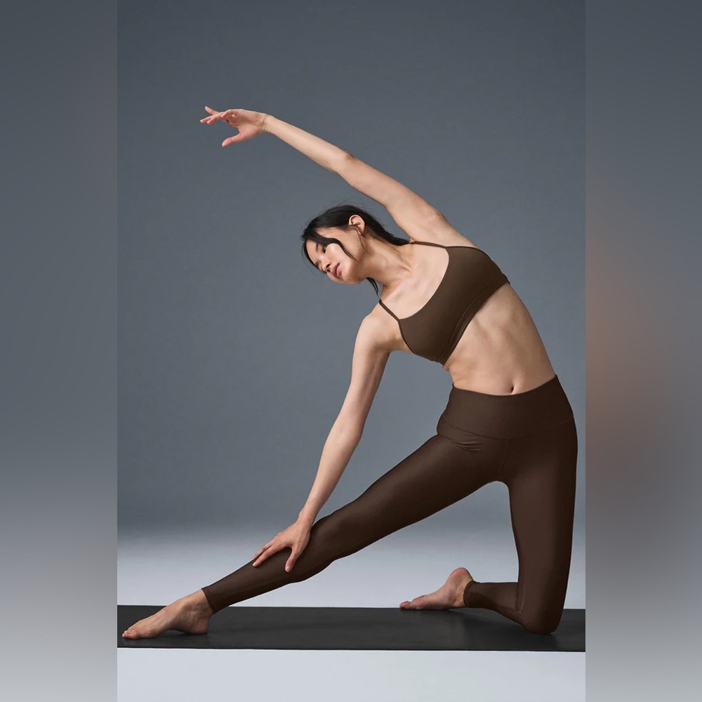 Alo Yoga High Waist Airlift Legging Espresso Size Small NWT